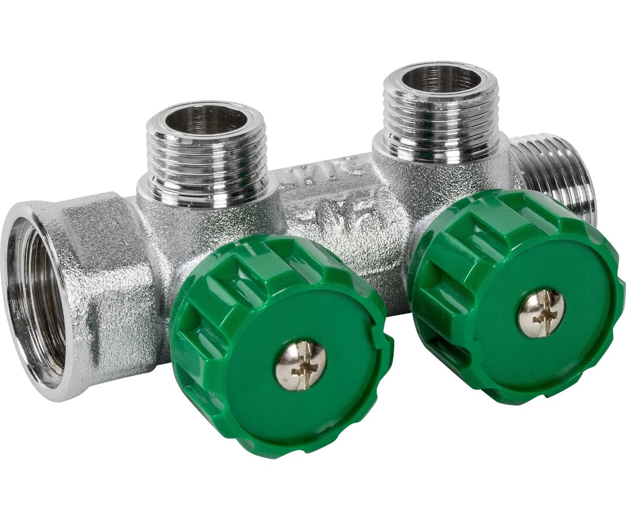 3/4" нр (межосев. Регулируемые проходные коллекторы far. 3/4" (вн-нр), 4 вент. Far регулирующий проходной коллектор вр-нр 1" с 4 отводами 3/4" fk 3824 134. Fk 3821 134 far коллектор.