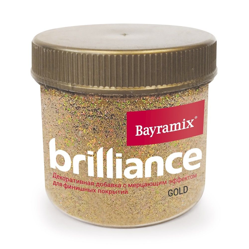 Добавка декоративная, блестки Bayramix Brilliance (30гр) серебро (Silver)