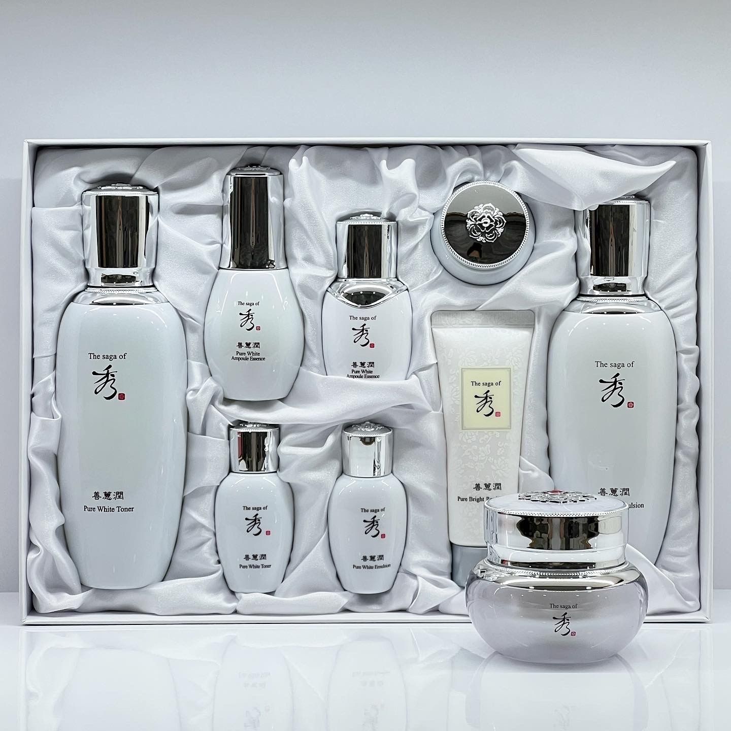 The Saga of Xiu Набор уходовой косметики Sunhyeyun Pure White Special Set -  купить с доставкой по выгодным ценам в интернет-магазине OZON (1256504173)