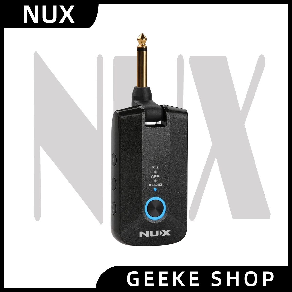 NUX Mighty Plug Pro MP-3 Headphone Amp for Guitar/Bass,Моделирующий усилитель для наушников