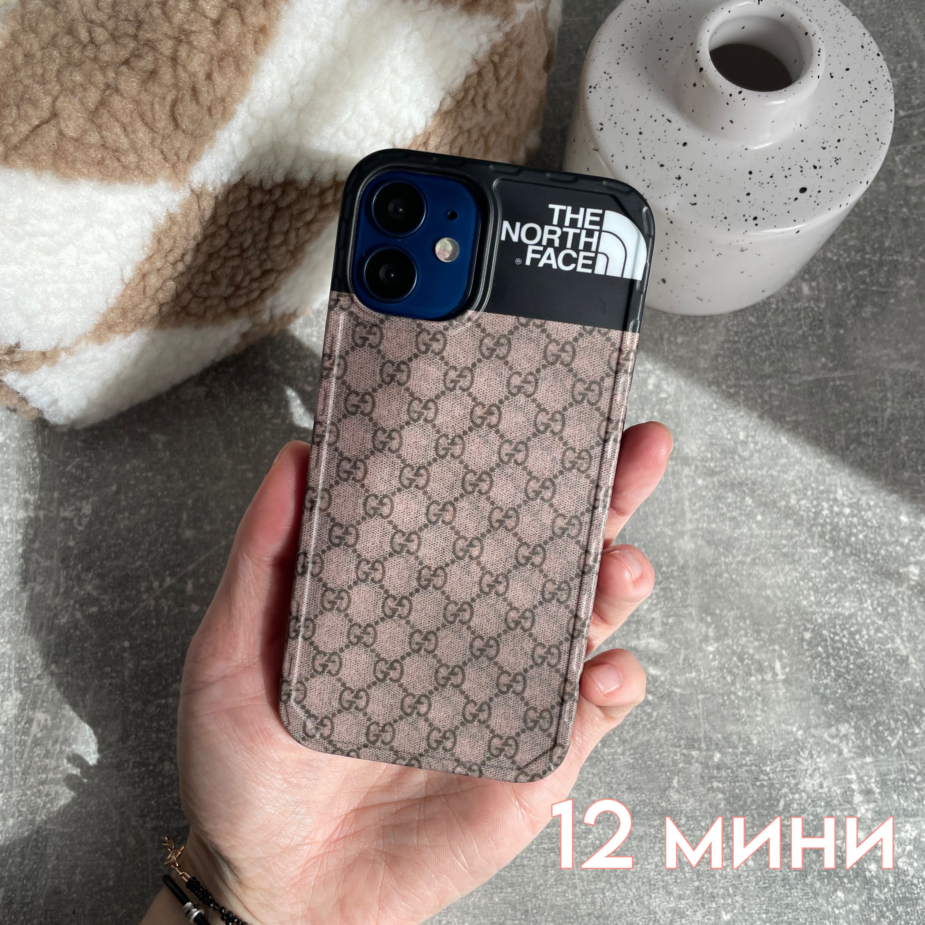 Чехол силиконовый на iPhone 12 mini/айфон 12 мини The north face - купить с  доставкой по выгодным ценам в интернет-магазине OZON (1485853386)