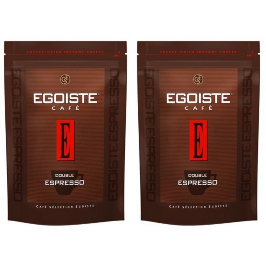 Кофе растворимый Egoiste Double Espresso 70 грамм 2 штуки