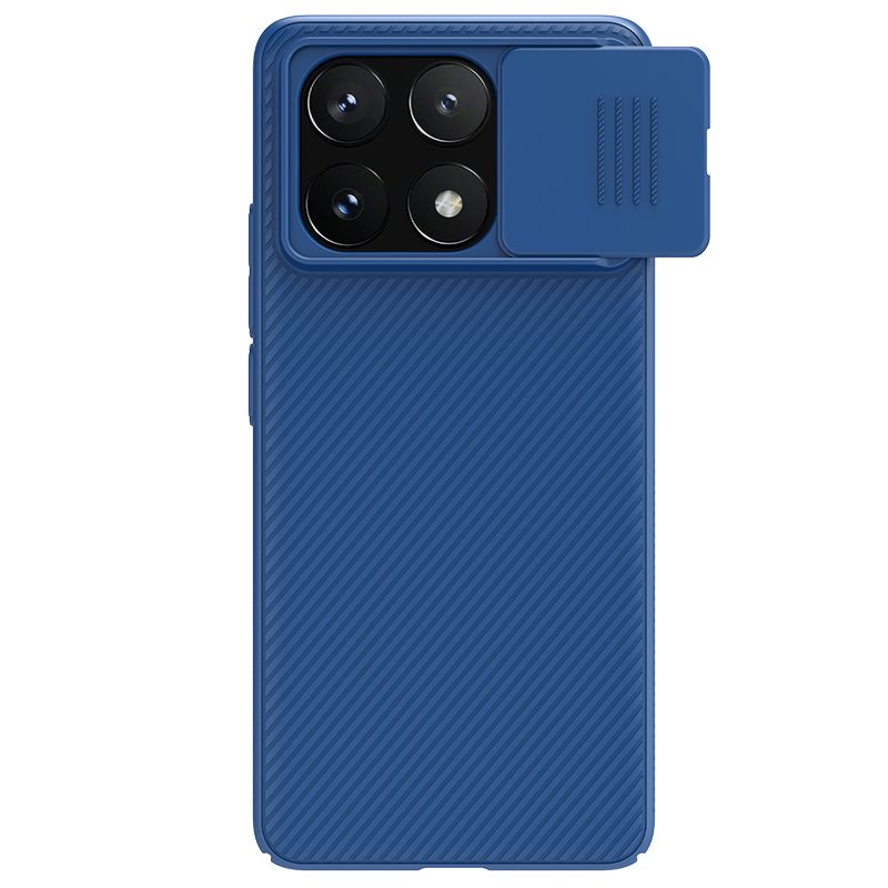 ЧехолдляPocoX6Pro5G/XiaomiRedmiK70ENillkinCamShieldCase,синий