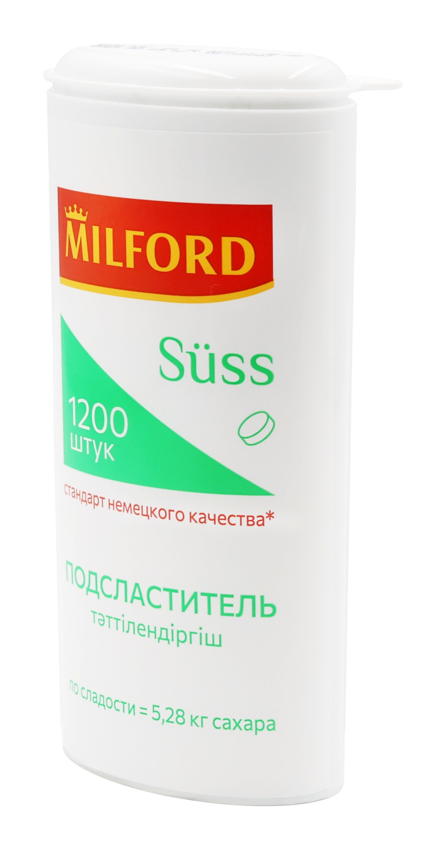 Подсластитель Milford Suss в таблетках, 1200 шт