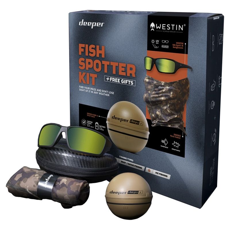 Эхолот Deeper CHIRP+2 Fish Spotter Kit подарочный набор