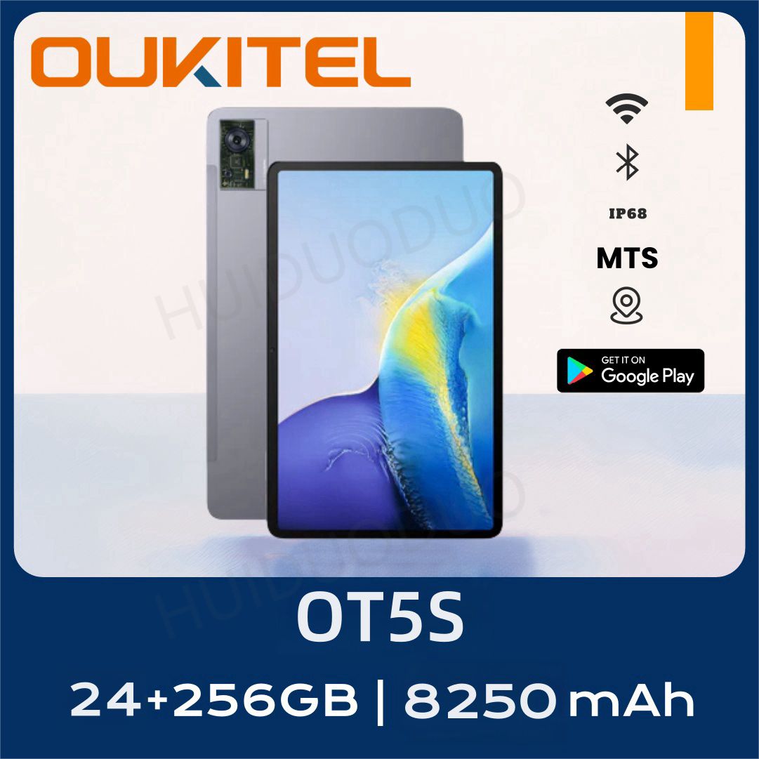 OukitelПланшетOukitelOT5S,12"256ГБ,серый