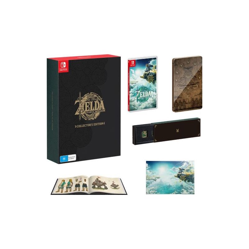 Игра The Legend of Zelda: Tears of the Kingdom - Collector's Edition (Nintendo Switch, русская версия)