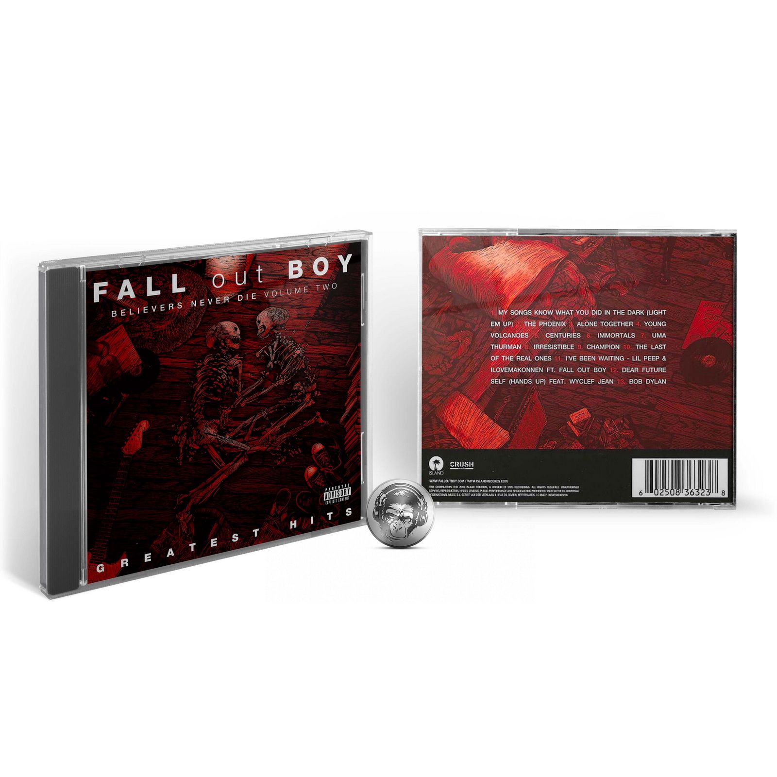 Fall Out Boy - Believers Never Die Vol.2 (CD) 2019 Universal, Jewel Музыкальный диск