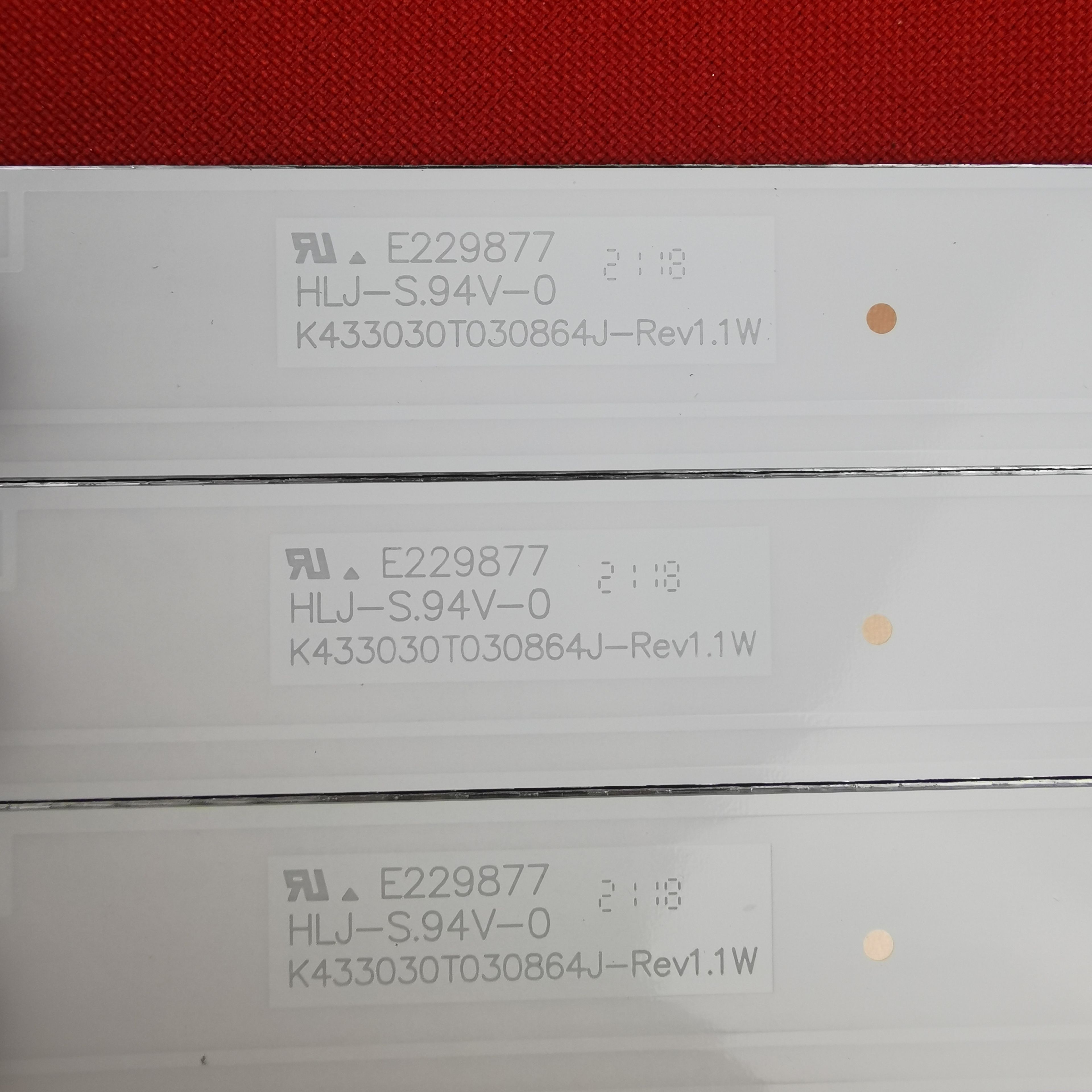 Подсветка K433030T030864J Rev1.1W ZX43ZC332M08A1 для тв DAEWOO L43T670VGE HAIER LE43F1000 SANYO 43BS3700 43CE1230