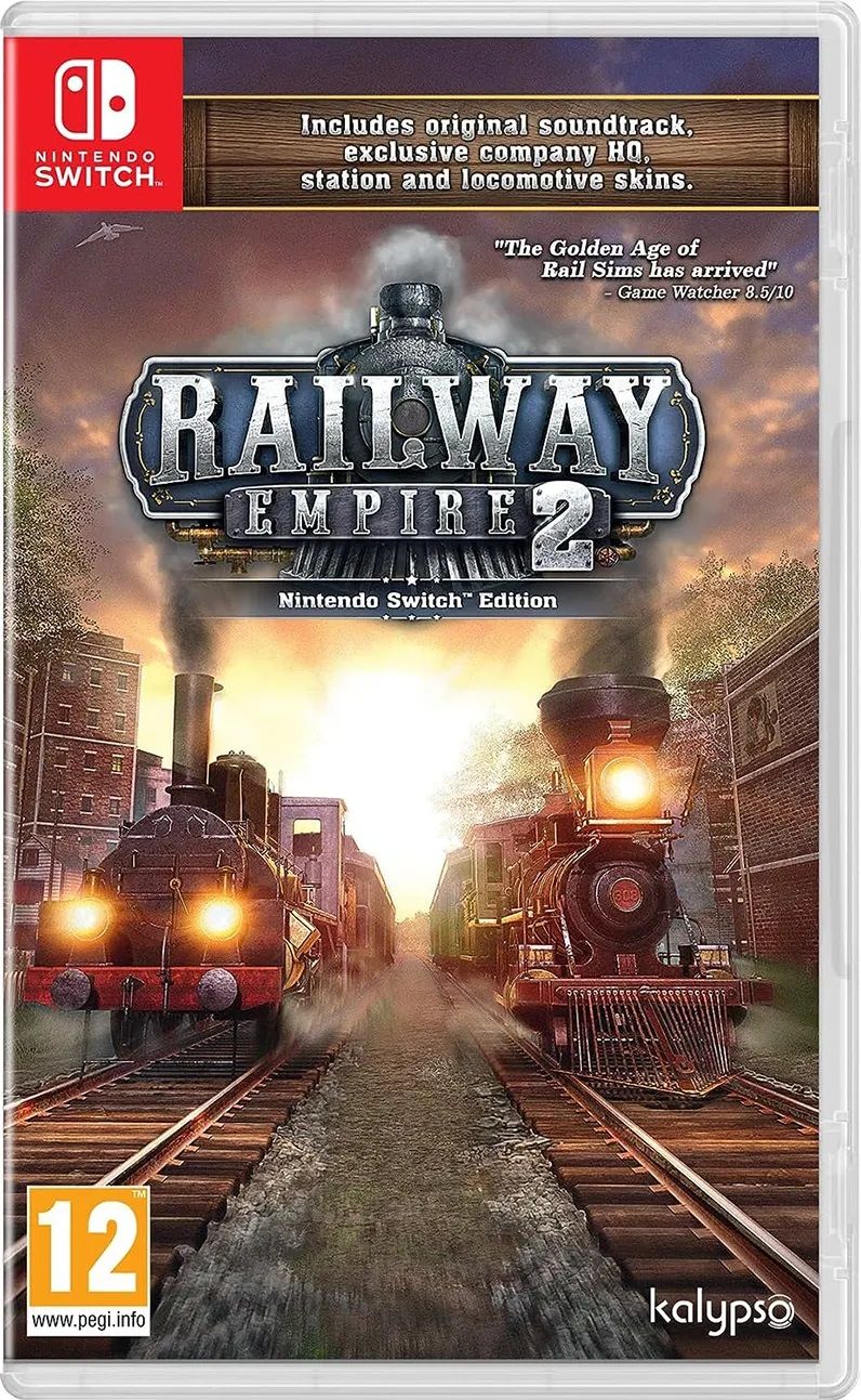 Игра Railway Empire 2 - Deluxe Edition (Nintendo Switch, Русская версия)  купить по низкой цене с доставкой в интернет-магазине OZON (1569167446)