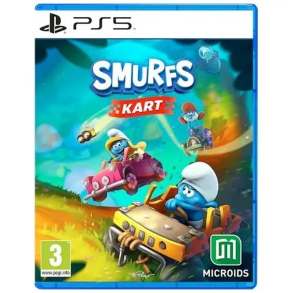 Игра Smurfs Kart для PS5 (PlayStation 5, Русские субтитры)