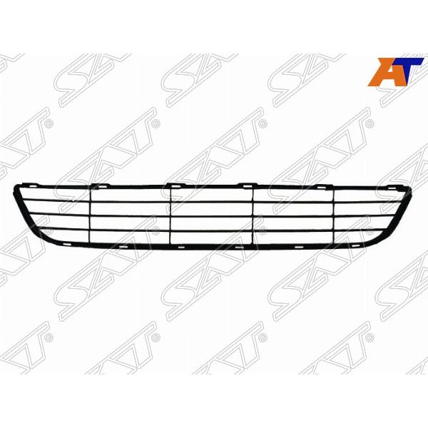 Решетка переднего бампера для Тойота Белта 2005-2012, Toyota Belta решетка переднего бампера SAT ST-TY12-000G-0, oem 5311252240