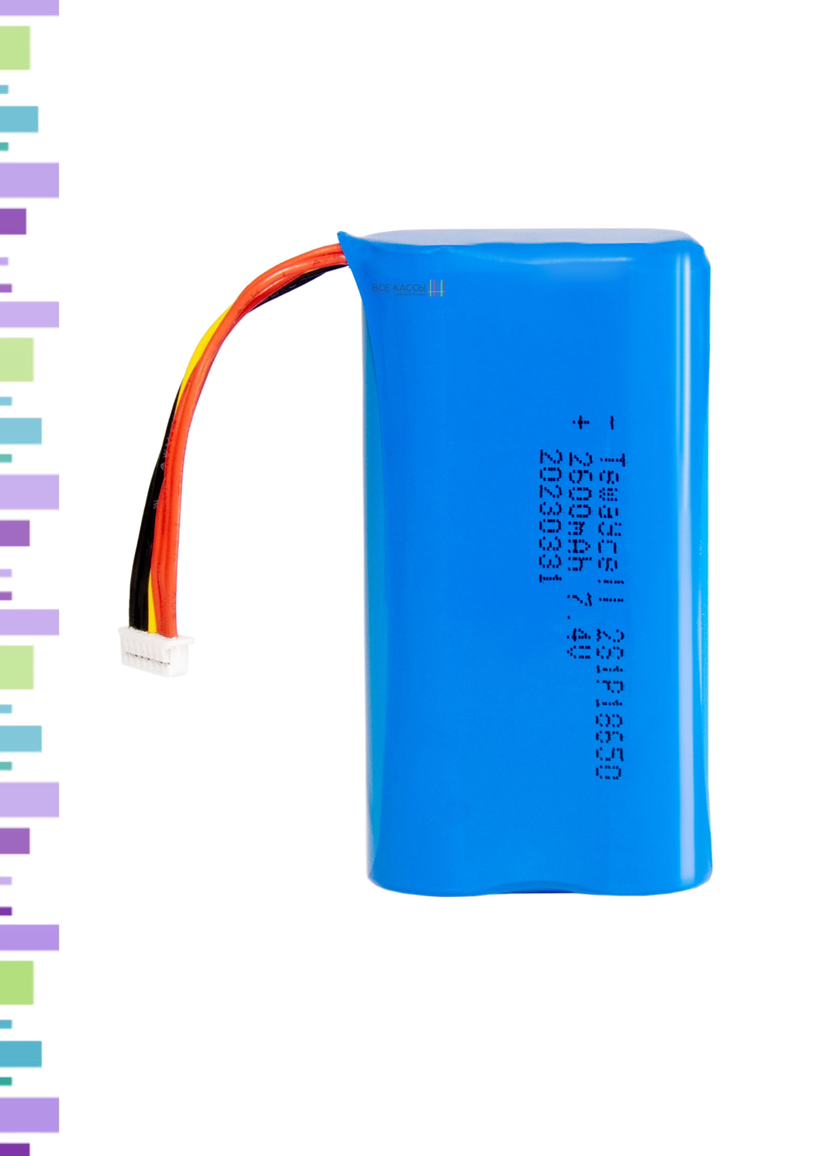 АккумуляторICR186502S1P2600mAh7.4VдляАТОЛSigma8