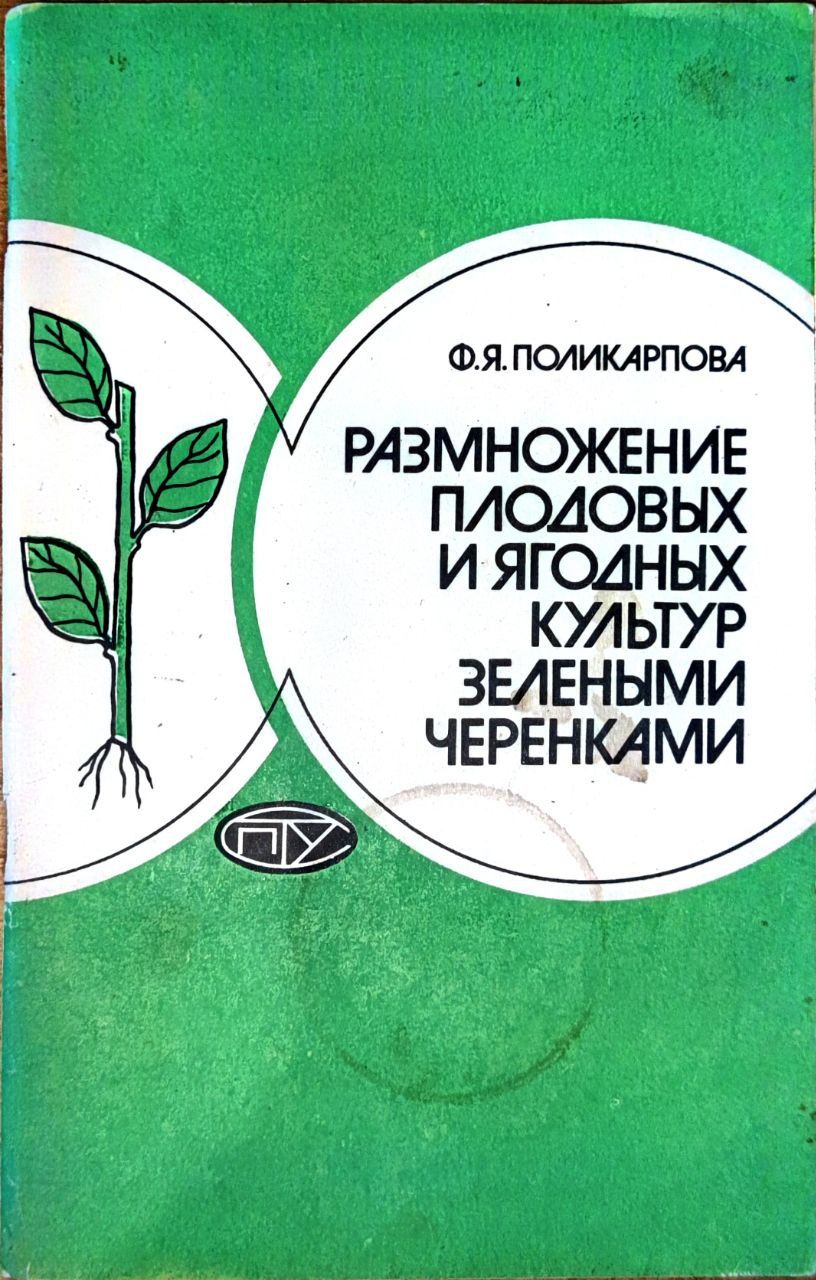 Размножение плодовых и ягодных культур зелеными черенками | Поликарпова Фаина Яковлевна