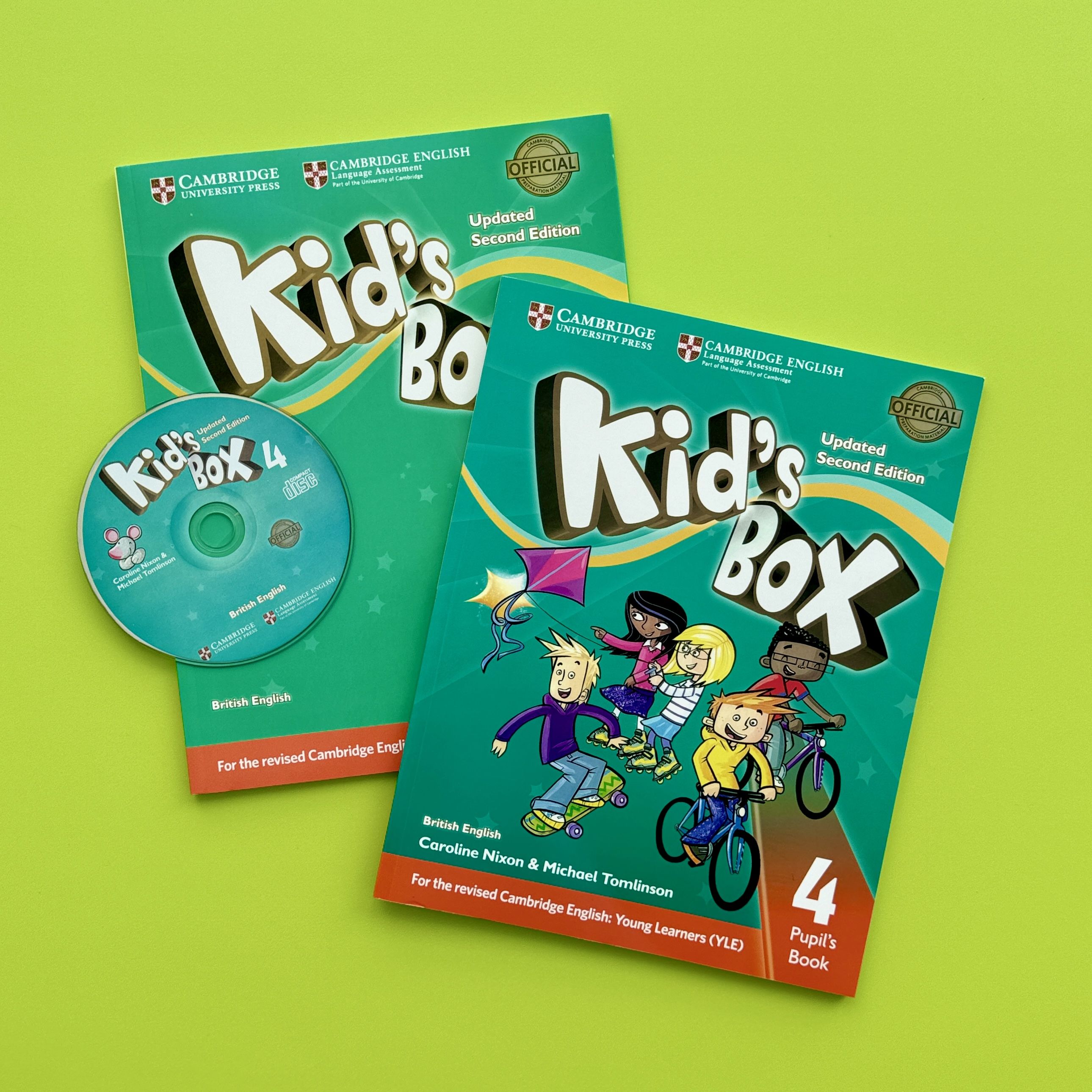 Комплект Kid's Box 4 Updated Second Edition (Pupil's book + Activity book + CD)