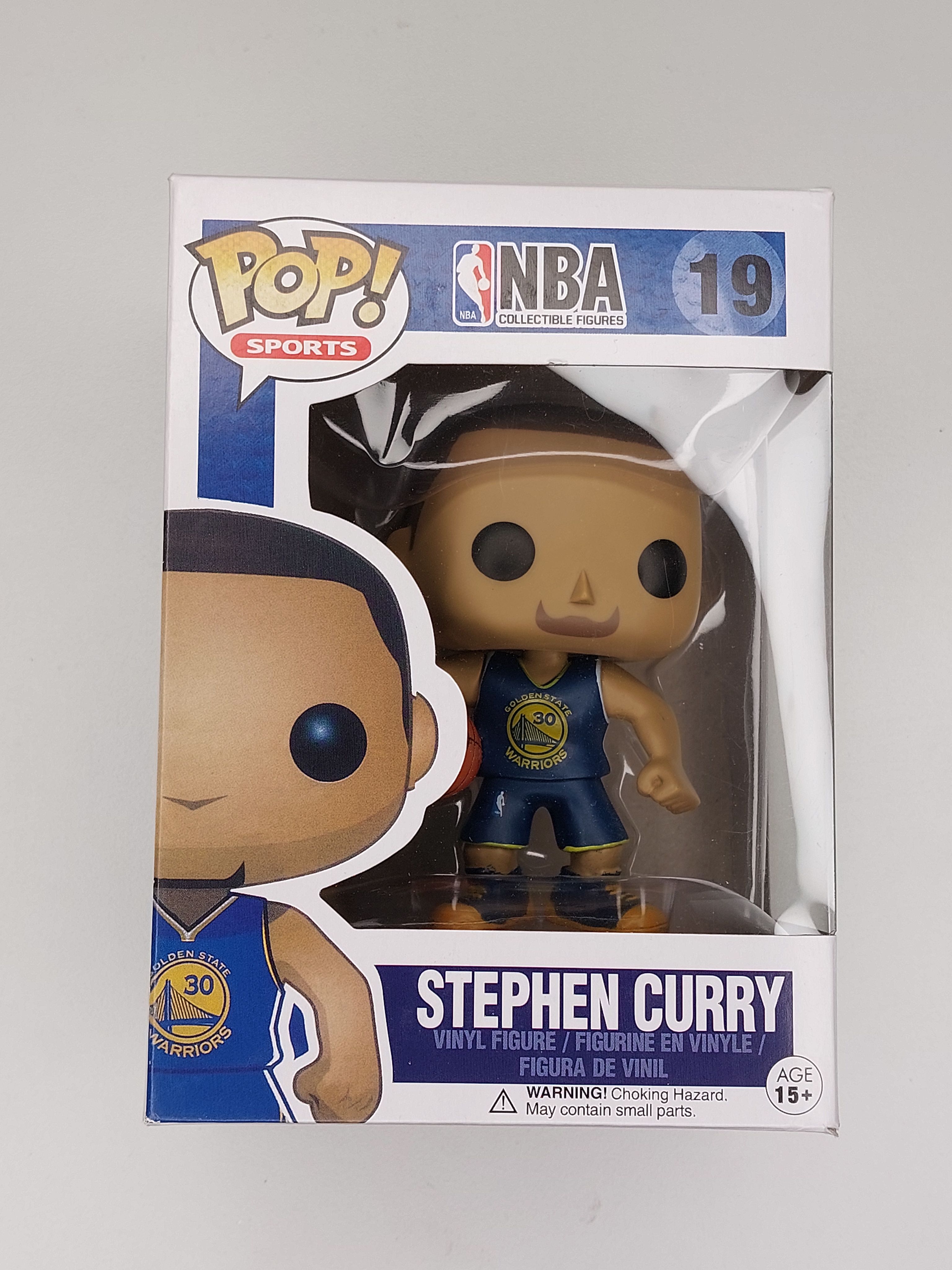 Фигурка баскетболист Стефан Карри в синей форме Stephen Curry звезда НБА NBA 19