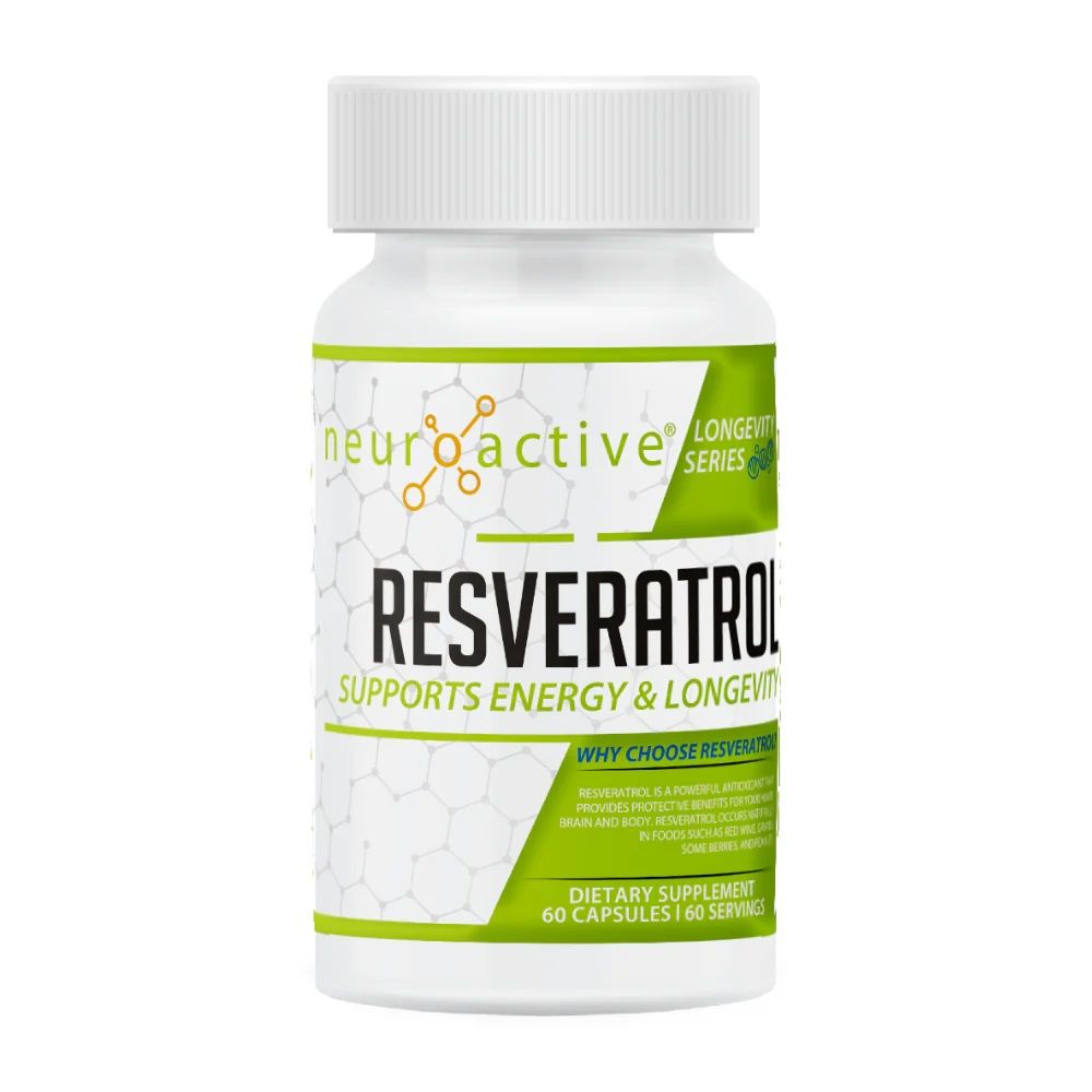 NeuroActive Resveratol Ресвератрол 250 mg 60 капсул