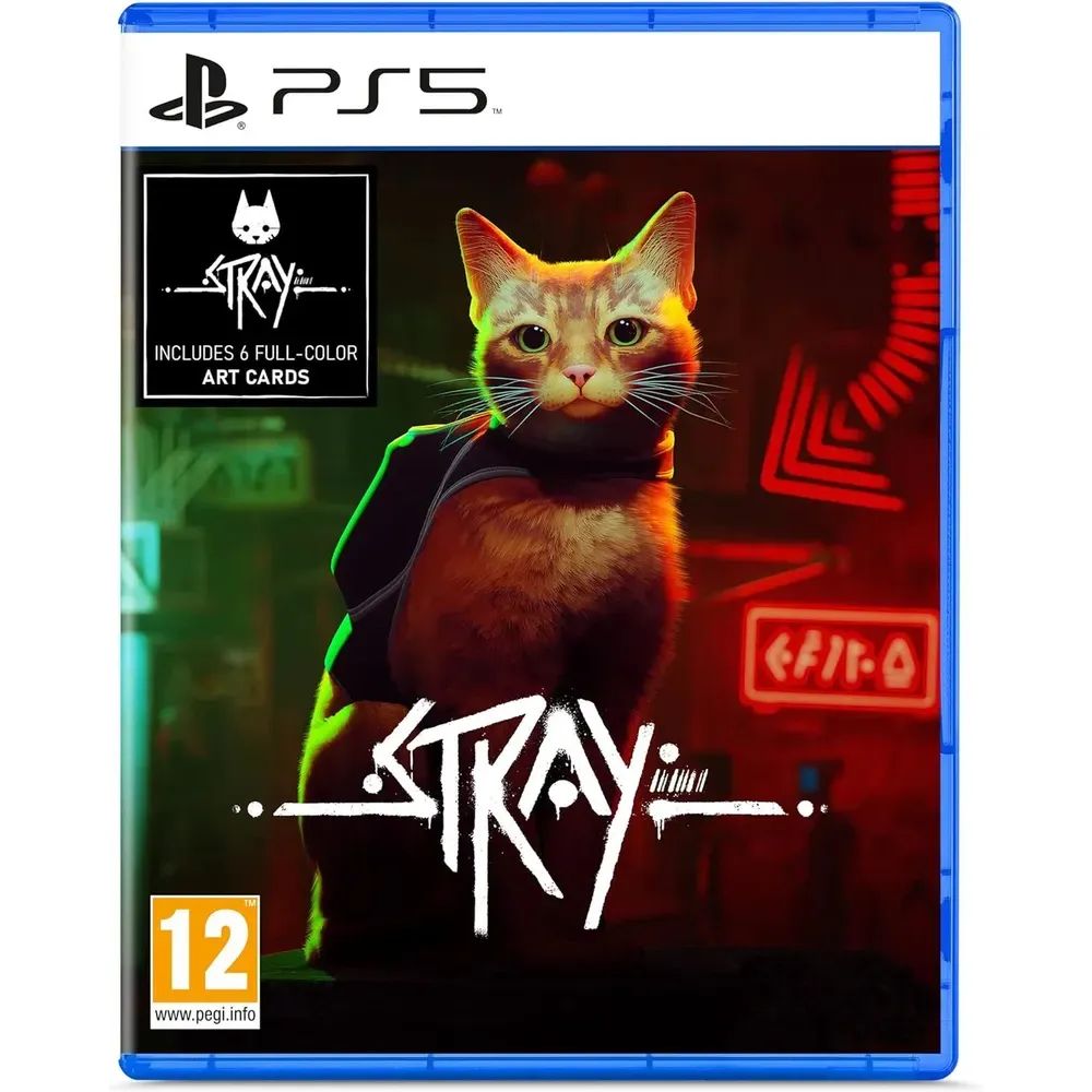 Игра Stray PS5 (PlayStation 5, Русские субтитры)