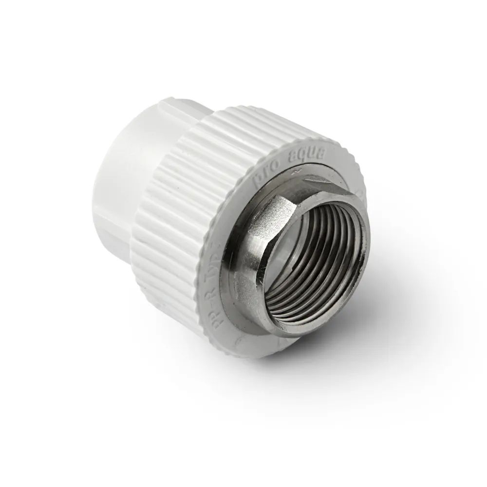 Муфта ppr комбинированная 20х3/4"вр, серая, pro aqua pa22010pg. Муфта комбинированная угловая полипропилен экопласт 1/2. Комбинированная муфта 1/2 20 паечная пропилен. Муфта комбинированная 50*1 1/2 вр. Муфта ppr комбинированная 20х1/2"нр, серая, pro aqua pa23008pg.