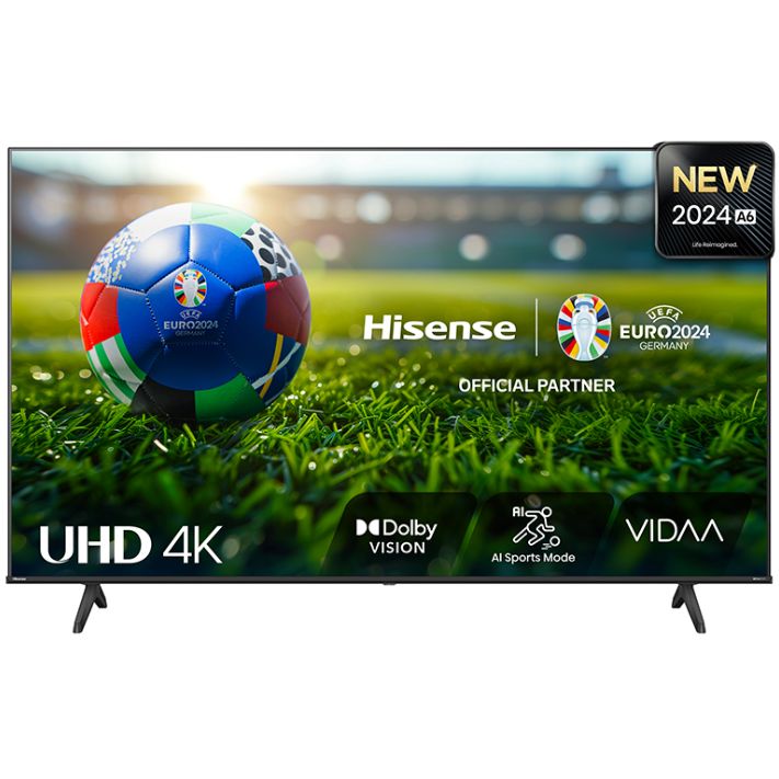 Hisense Телевизор 50A6N 50" 4K UHD, черный