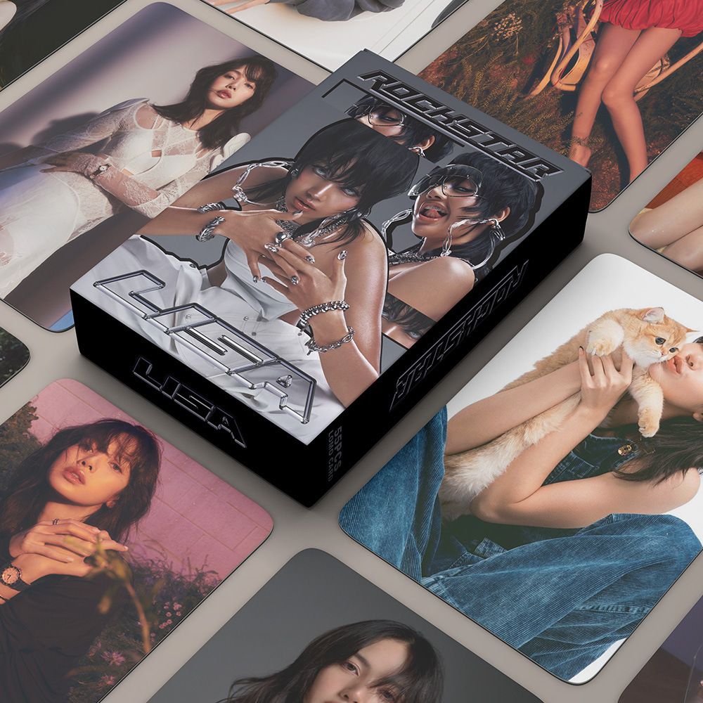 Карточки Black Pink Блек пинк набор карт 55 штук LISA Лиса ROCKSTAR Рокстар купить на OZON по низкой цене (1639934214)