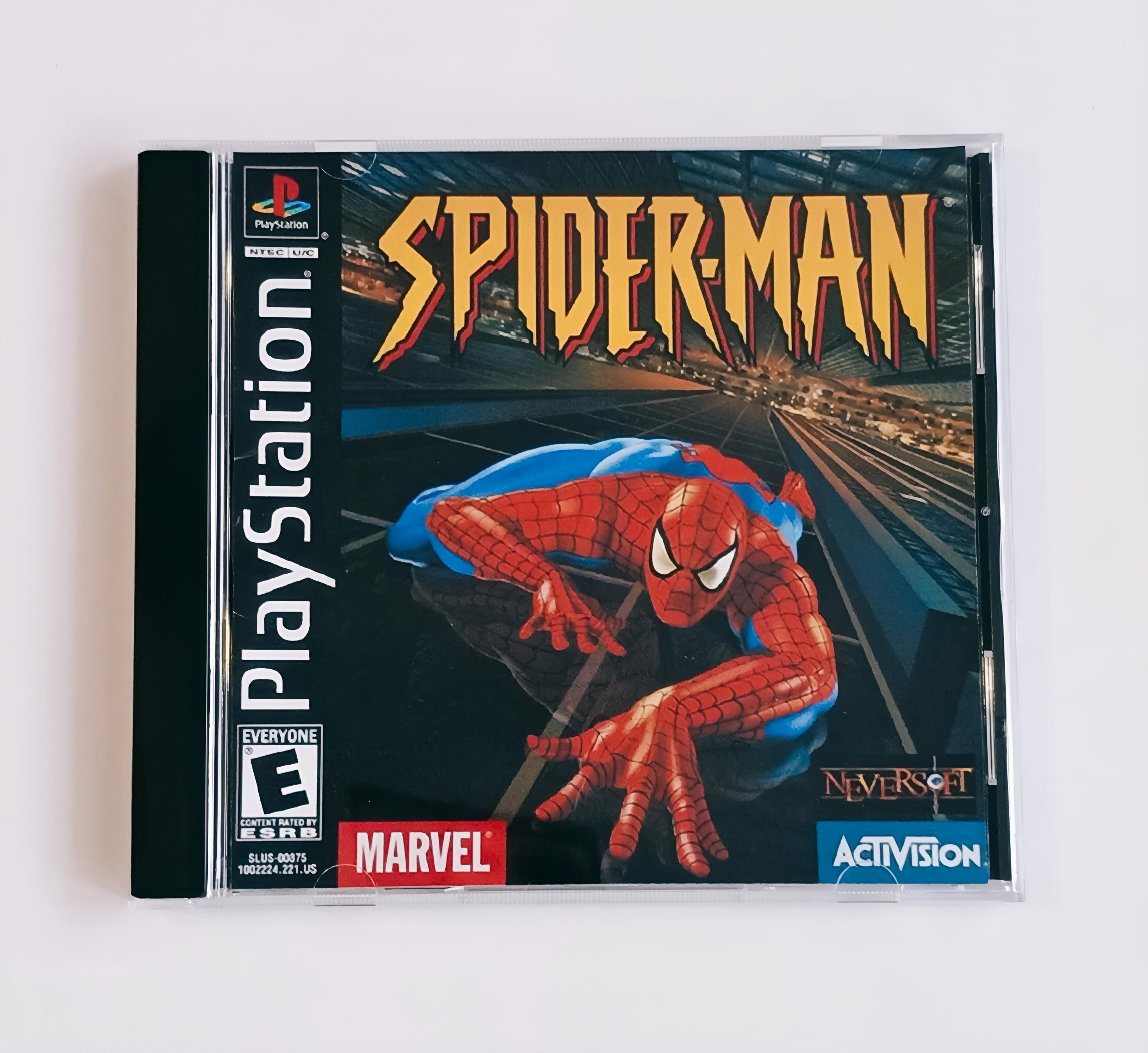 Spider Man PlayStation 1 PS1 OZON 1641509151