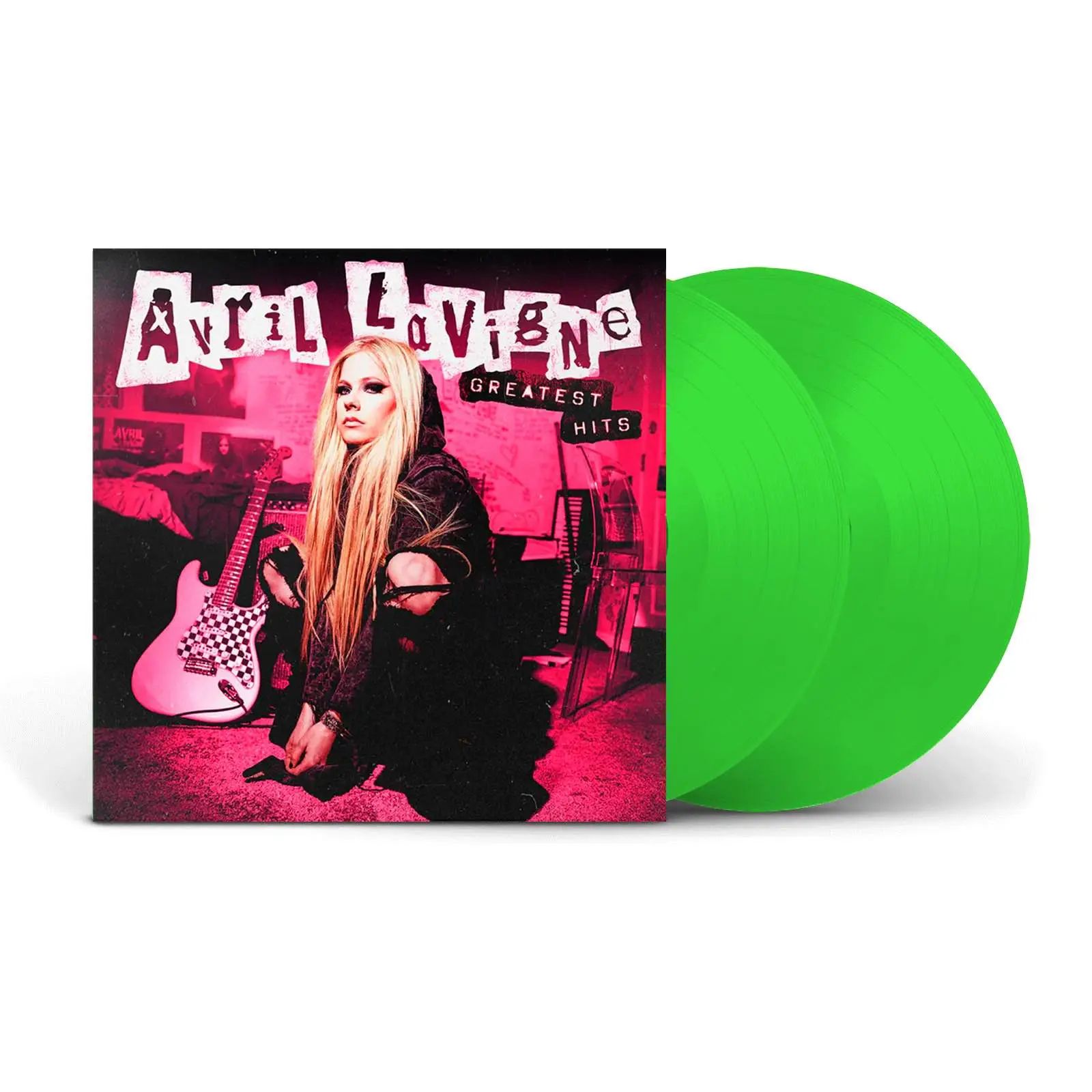 AVRIL LAVIGNE - GREATEST HITS (2LP neon green) виниловая пластинка