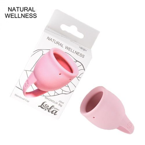 Lola Games Менструальная чаша Natural Wellness Magnolia light pink 20 мл