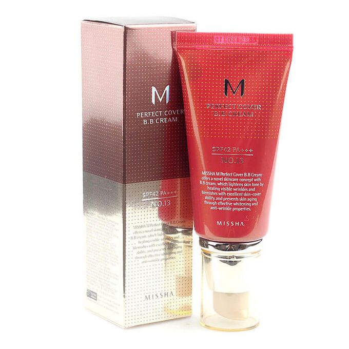 ББ-кремтон13MisshaMPerfectCoverBBCreamSPF42,50мл