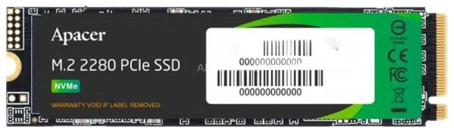 Apacer 256 ГБ Внутренний SSD-диск M.2 AS2280P4X 256 Гб PCIe (AP256GAS2280P4X-1) (AP256GAS2280P4X-1)