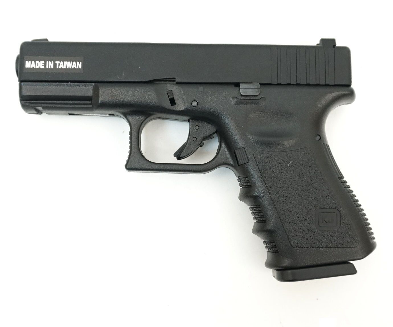 Страйкбольный пистолет KJW KP-23 Glock G23 Gas Black, металл. затвор