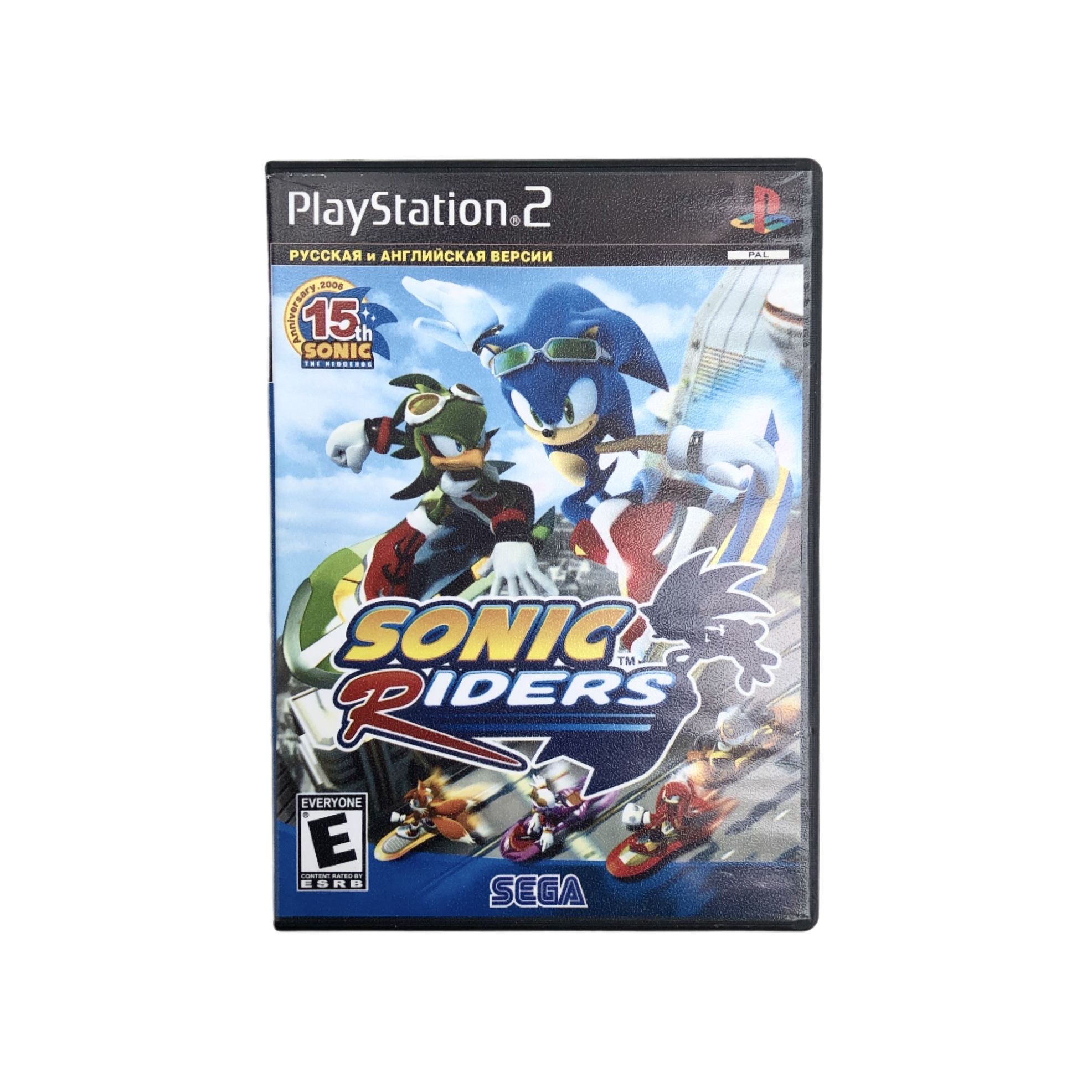 Игра Игра PS 2 DVD Sonic Riders - (Гонки, Аркада, SEGA, 2006) (PlayStation 2, Русская версия)