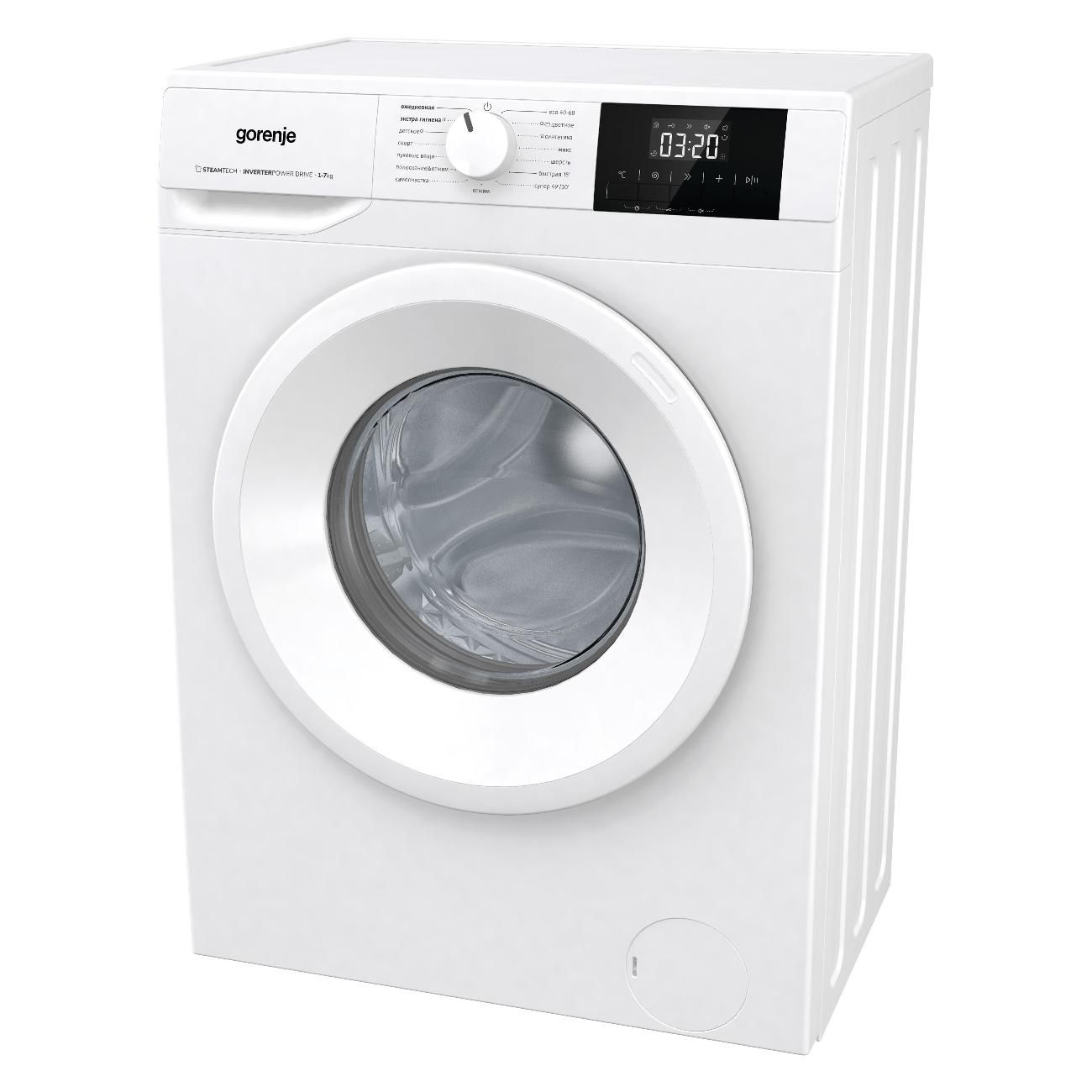 Стиральная машина узкая Gorenje WNGPI72SBS/C