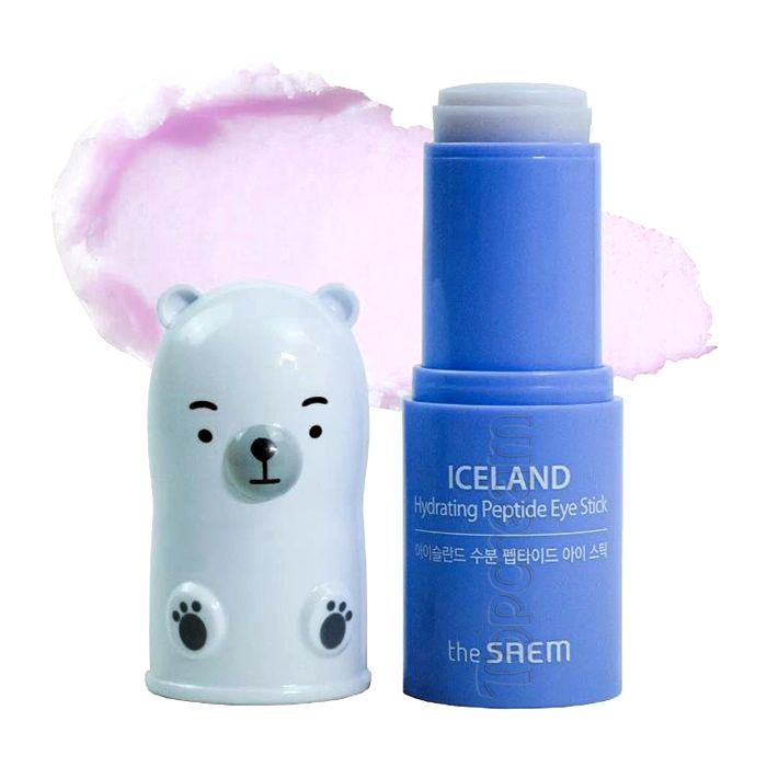 The Saem Увлажняющий стик с пептидами для кожи вокруг глаз 7 г Iceland Hydrating Peptide Eye Stick