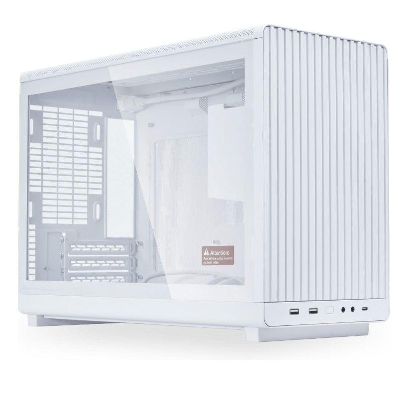 Корпус Lian Li A3-mATX TG White G99.A3W.10R без БП