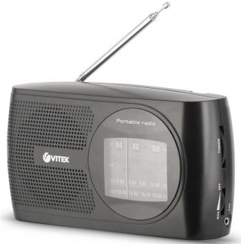 Радиоприемник настольный Vitek VT-3587 черный