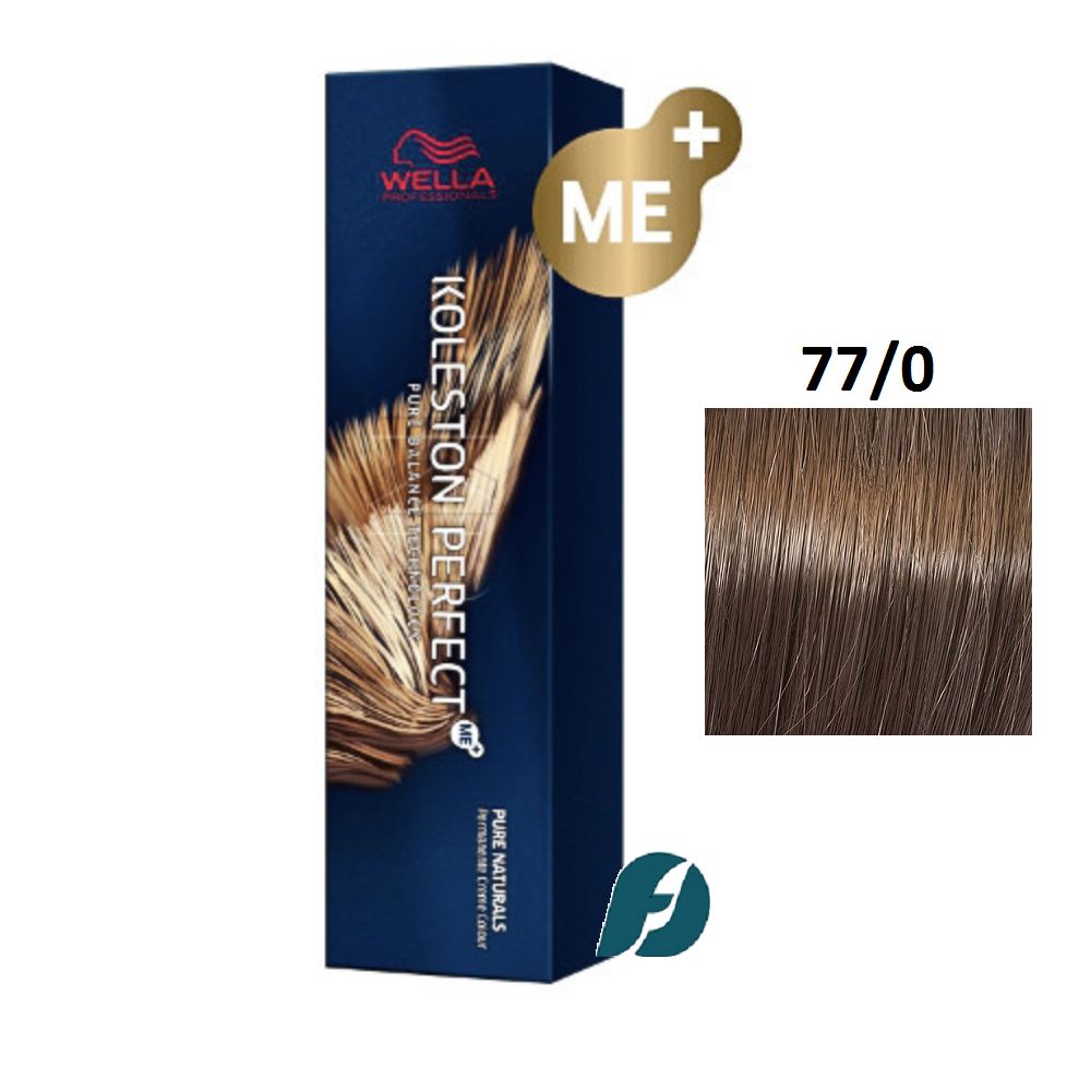 Wella Professionals Koleston Perfect ME+ 77/0 Краска для волос - Блонд интенсивный натуральный, 60мл