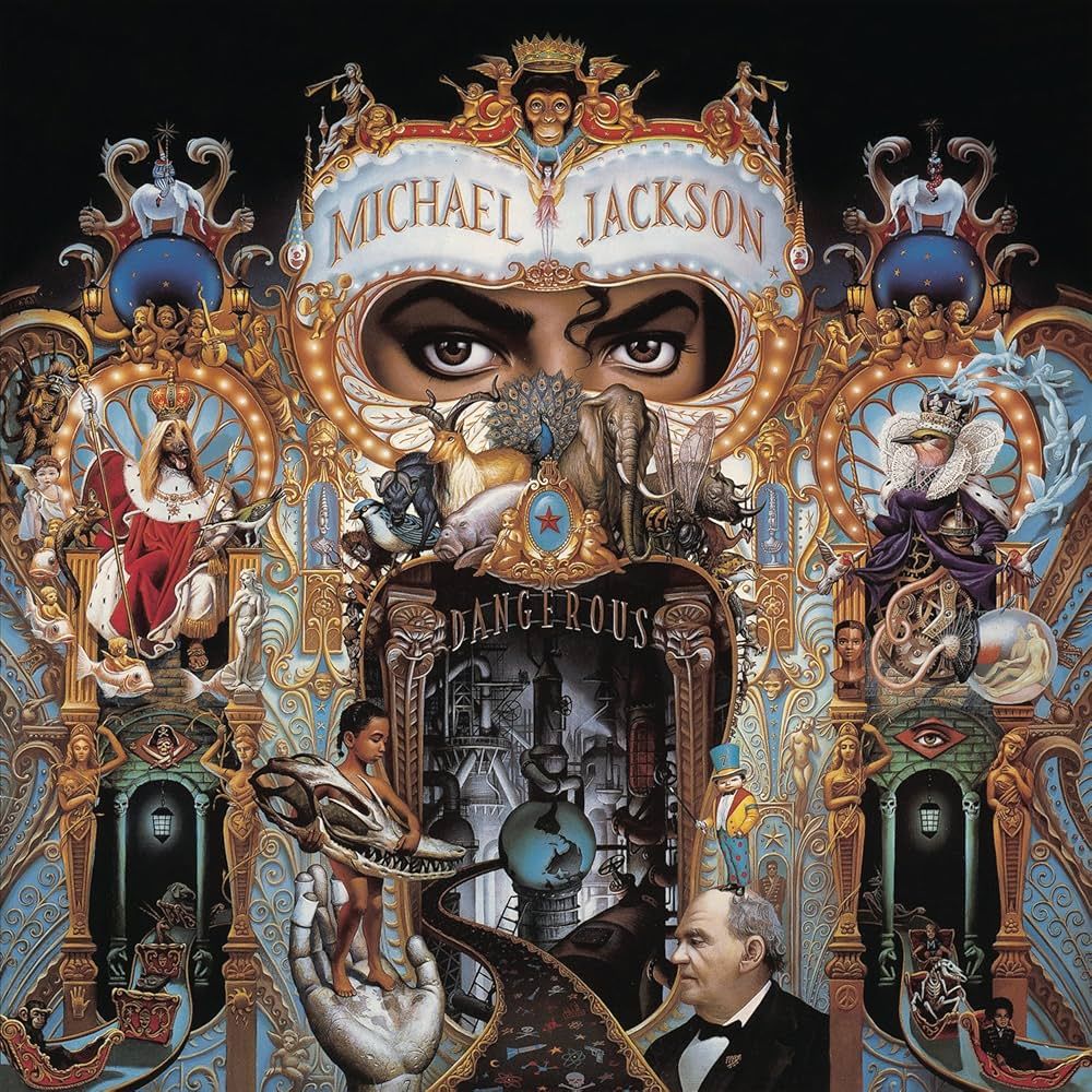 MICHAEL JACKSON - DANGEROUS (2LP) виниловая пластинка