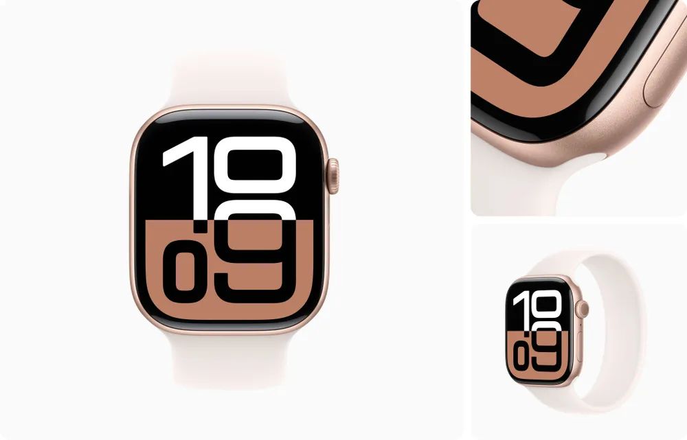 Apple watch series 10 42mm rose gold