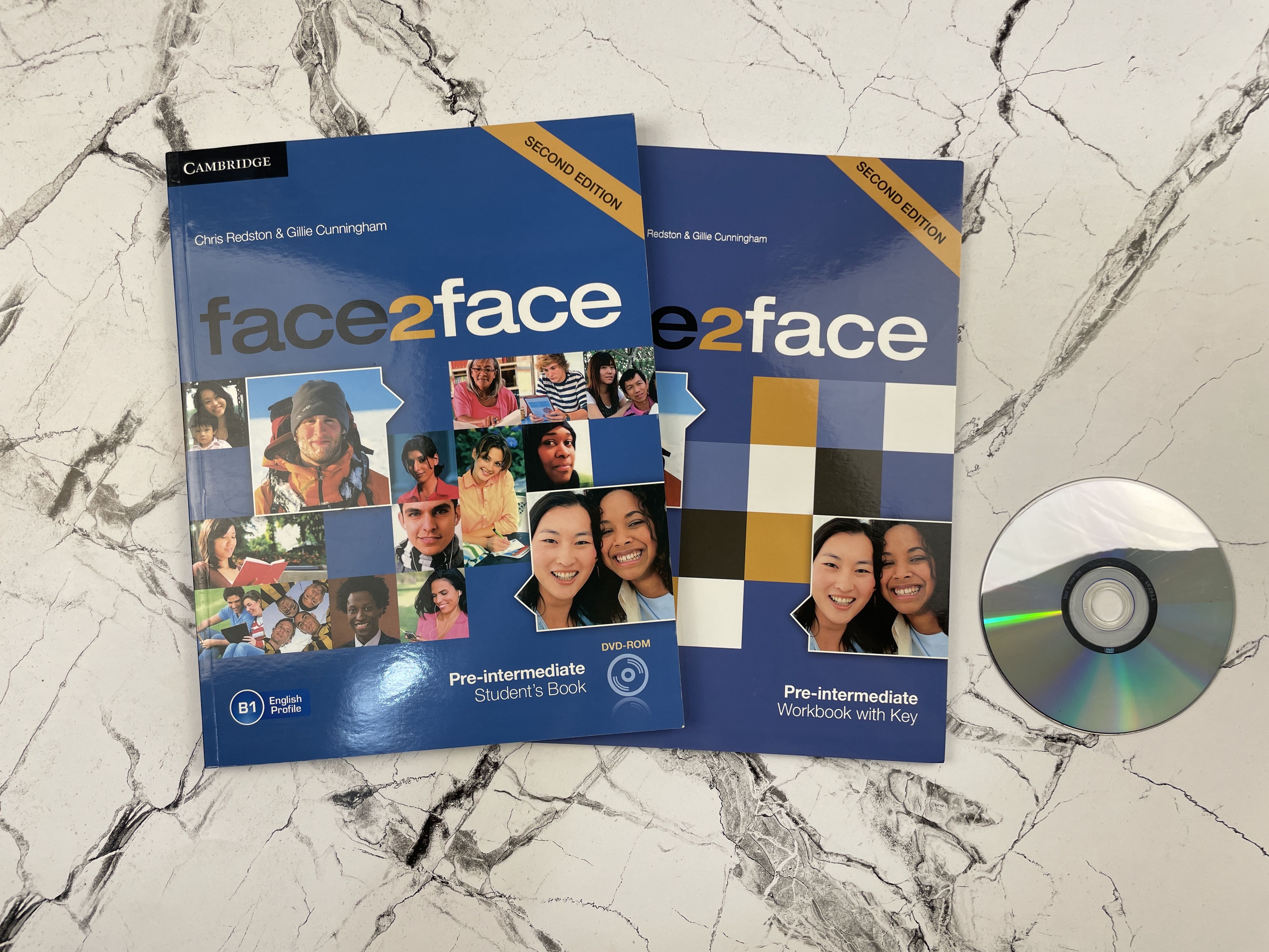 Face2face Pre-intermediate Students Book with DVD + Workbook (2nd Edition), TheBookCorner