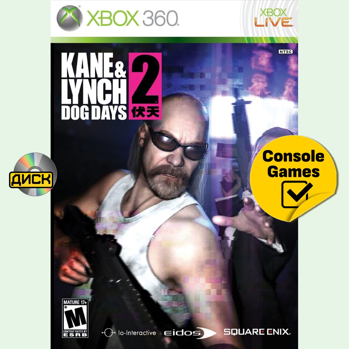 Игра Xbox 360/One Kane & Lynch 2 Dog Days (английская версия) (XBox 360, Xbox One, Английская версия)