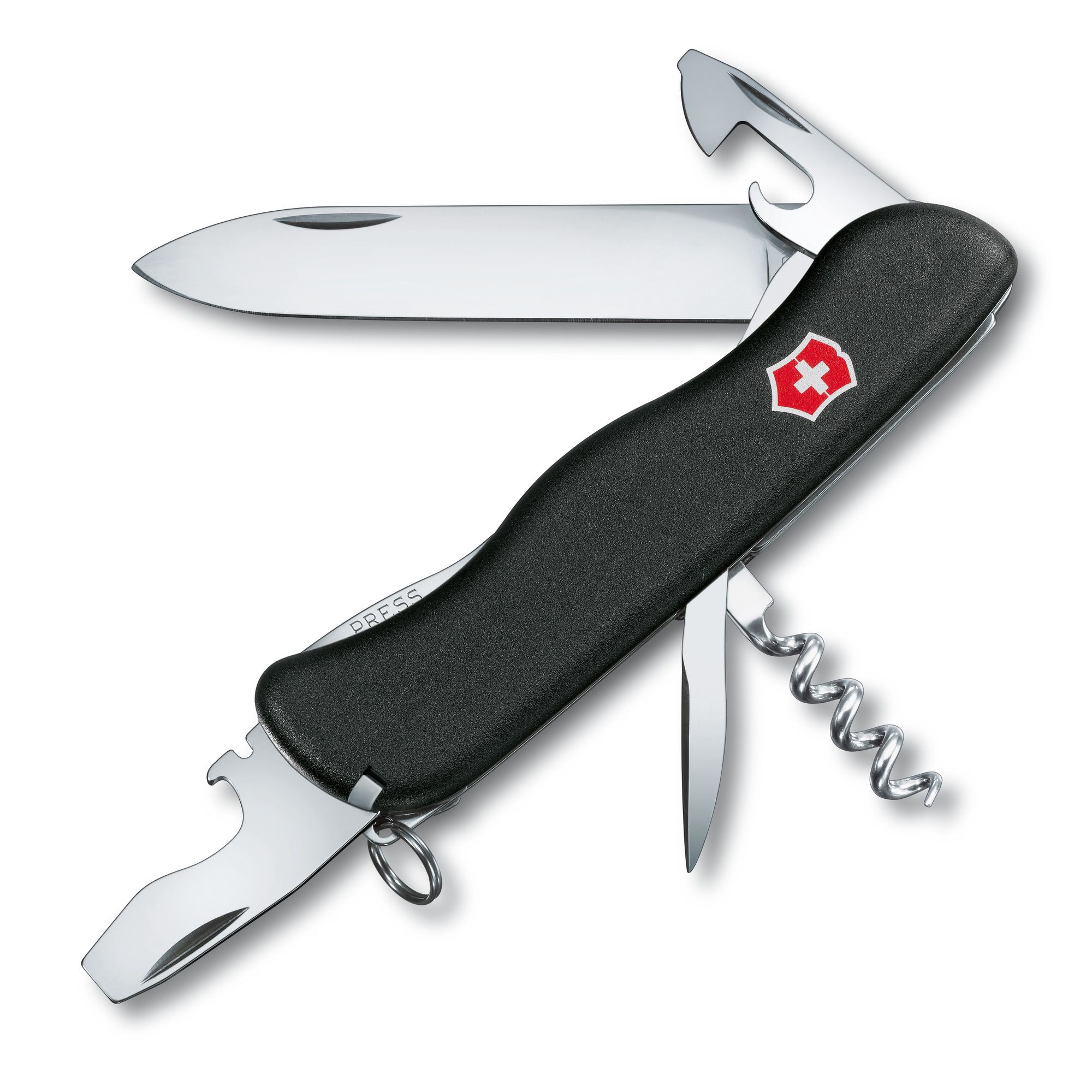 Нож перочинный Victorinox Picknicker (0.8353.3) 111 мм, 11 функций, черный , картонная коробка