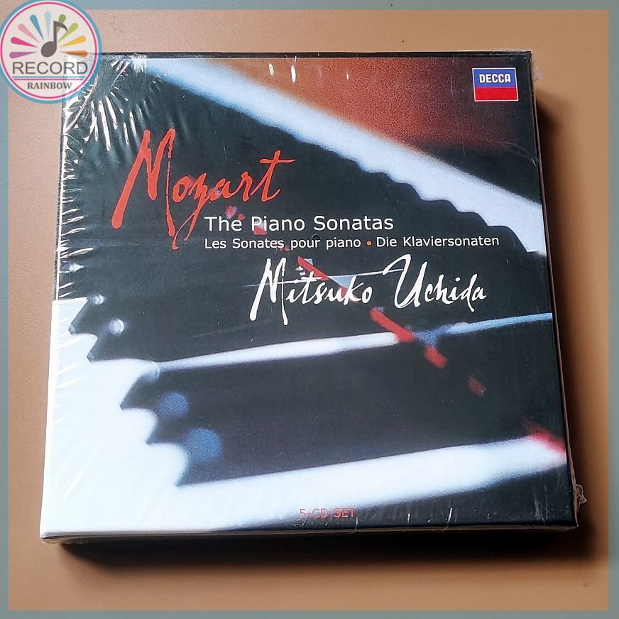 Mozart The Piano Sonatas Mitsuko Uchida 2001 5CD настоящий Герметичная упаковка совершенно новый