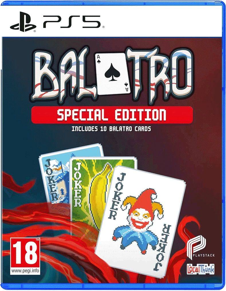 Игра Balatro - Special Edition (PlayStation 5, Английская версия)