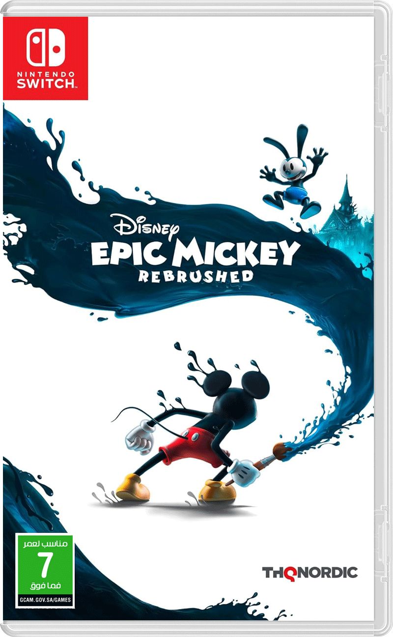 Игра Disney Epic Mickey: Rebrushed AE (Nintendo Switch, Английская версия)