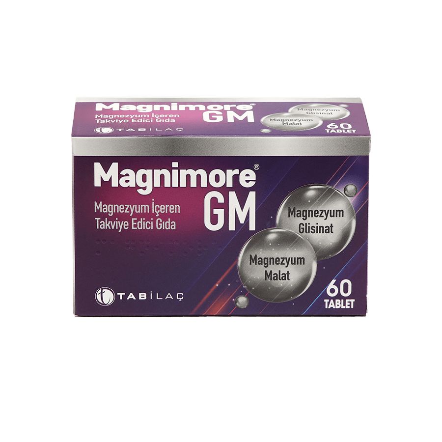 Magnimore GM Пищевая добавка с магнием 60 таблеток