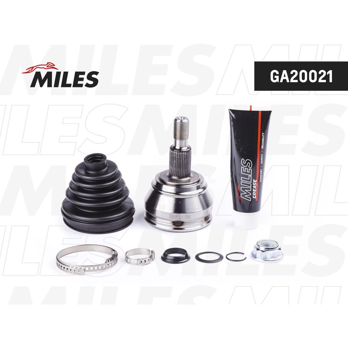 ШРУС MILES для а/м AUDI A3 I, SKODA, GOLF III-IV, PASSAT III-IV 1.4-2.9 1991 г.в., наружный