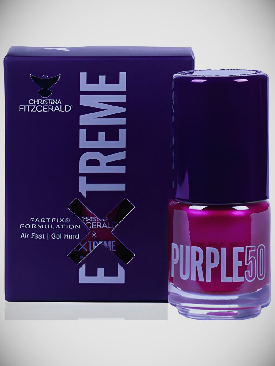 EXTREME Лак для ногтей - PURPLE 50 / Mivis / Extreme purple 50 /15ml