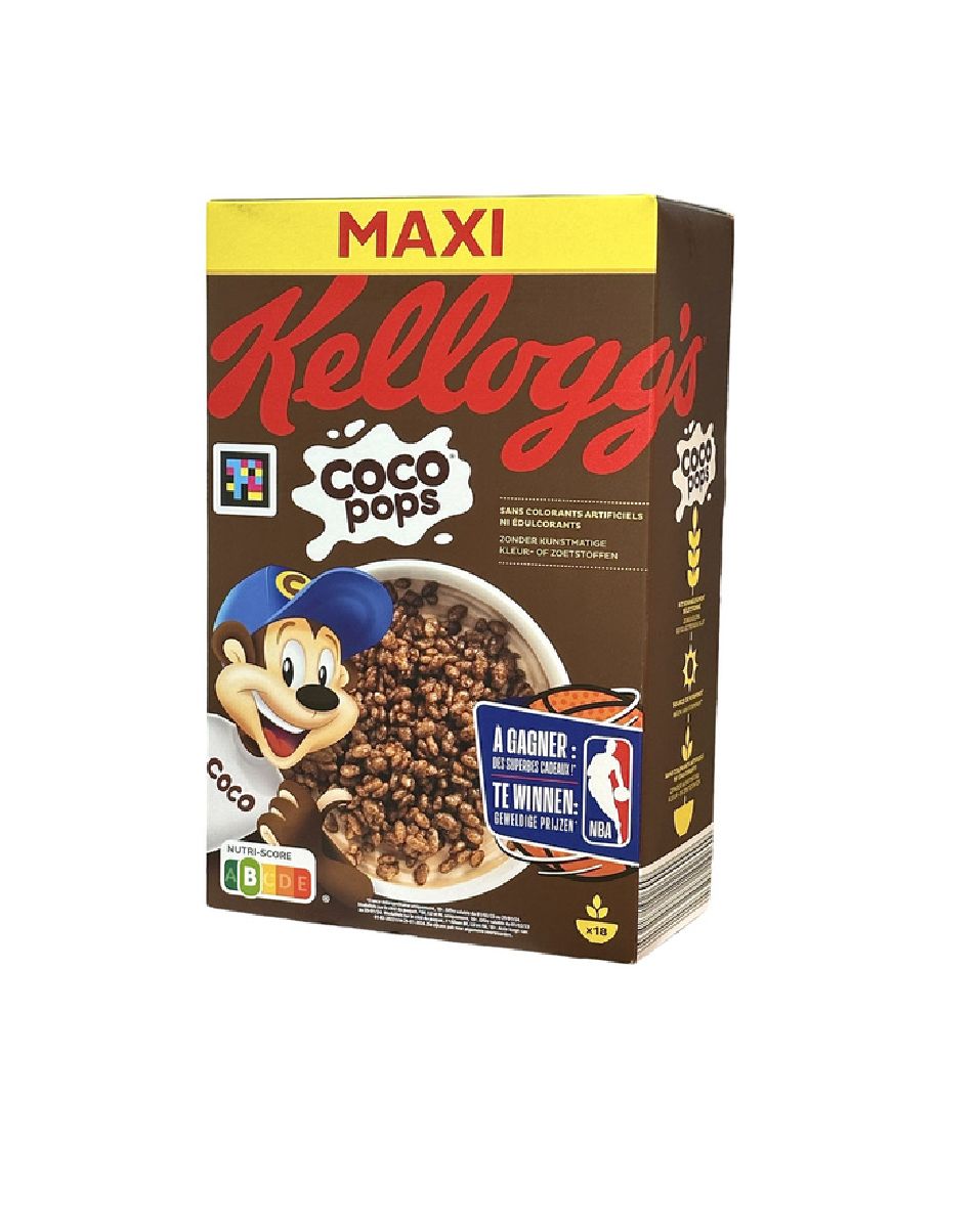 Готовый завтрак Kellogg's Coco Pops 550г, Франция