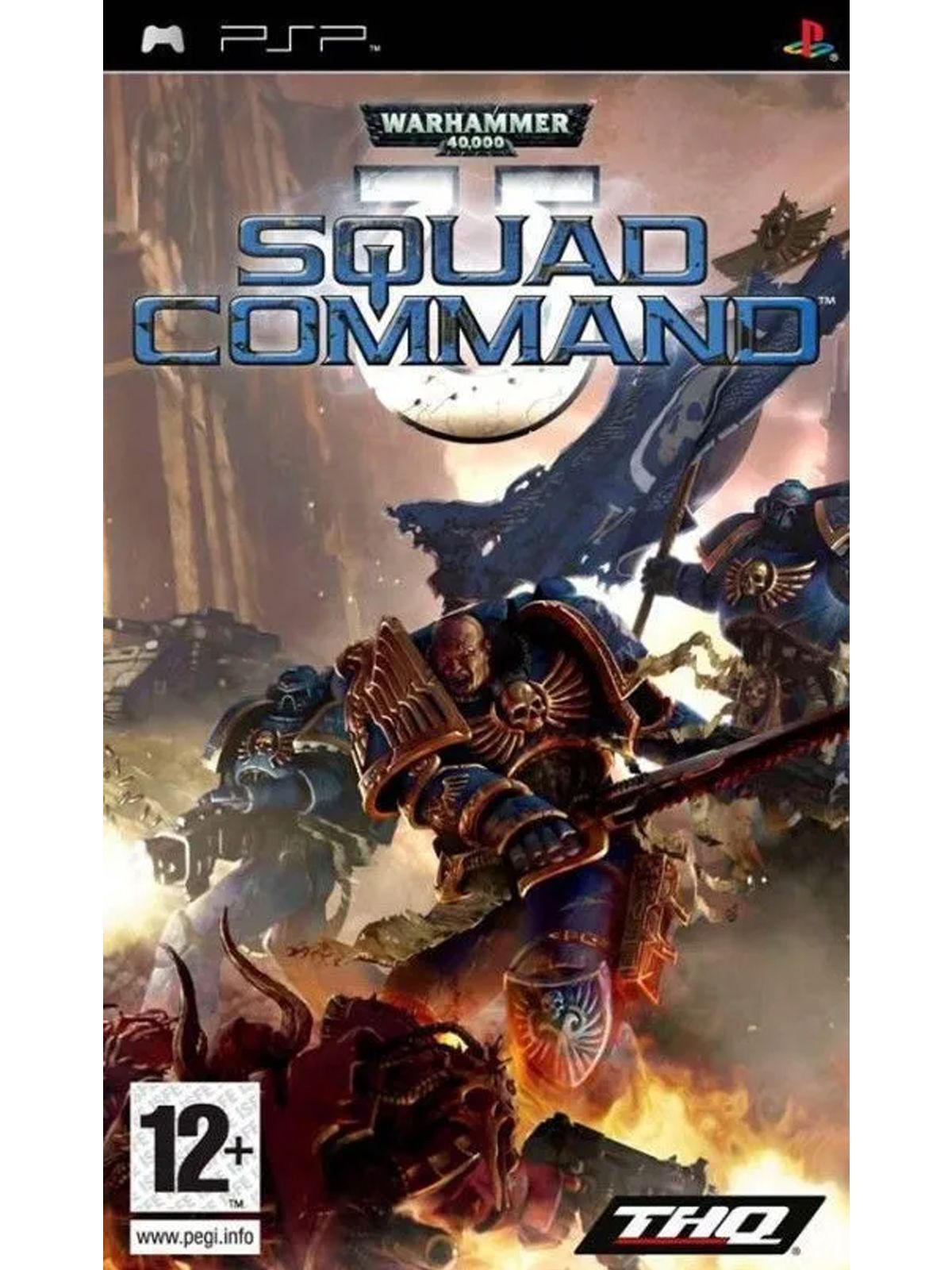 Warhammer 40000 Squad Command ENG Видеоигра на диске PSP. Товар уцененный